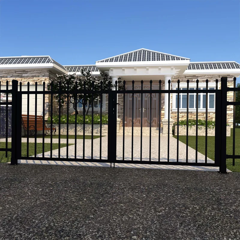 Smidesgrind 120x300cm | Dubbelgrind | Smedsbyn - Hus & renovering - Bygg - Dörrar & Portar - Dörrbeslag & dörrtillbehör