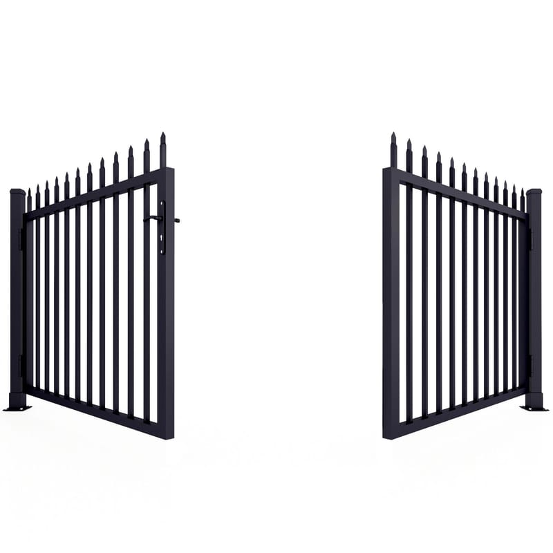 Smidesgrind 120x300cm | Dubbelgrind | Smedsbyn - Hus & renovering - Bygg - Dörrar & Portar - Dörrbeslag & dörrtillbehör