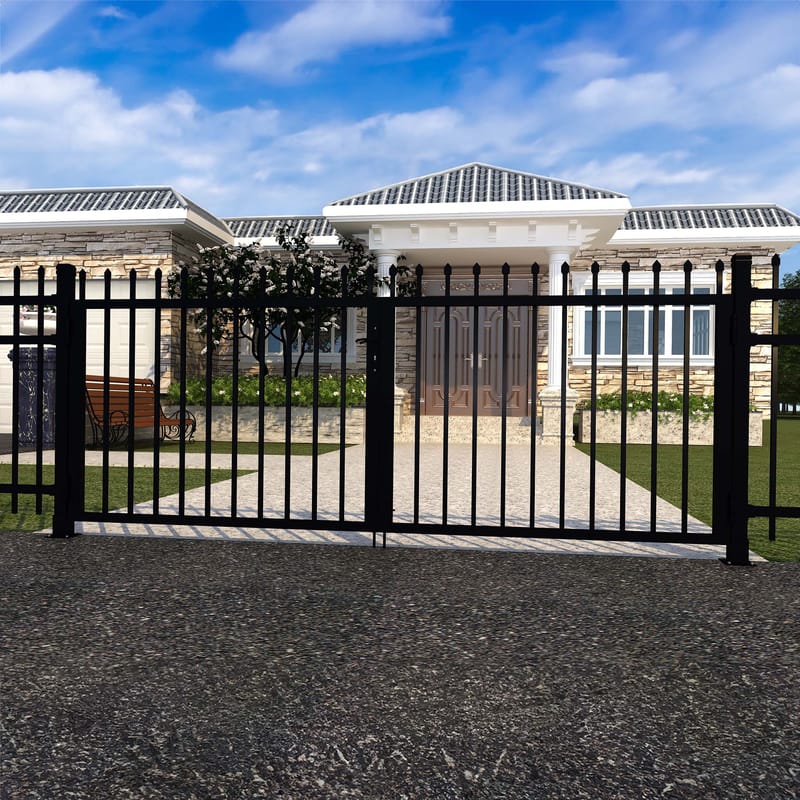 Smidesgrind 120x300cm | Dubbelgrind | Smedsbyn - Hus & renovering - Bygg - Dörrar & Portar - Dörrbeslag & dörrtillbehör