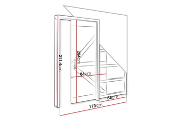 Wilmette Skjutdörr - Beige - Hus & renovering - Bygg - Dörrar & Portar - Skjutdörrar