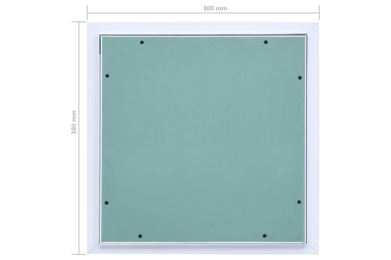 Inspektionslucka med aluminiumram och gipsskiva 300x300 mm - Hus & renovering - Bygg - Fönster - Fönstertillbehör - Fönsterluckor