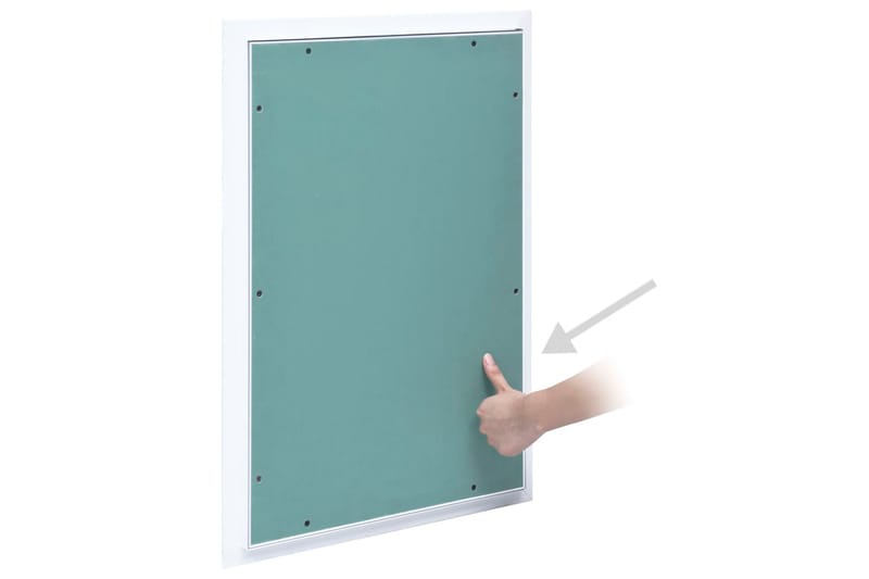 Inspektionslucka med aluminiumram och gipsskiva 300x600 mm - Hus & renovering - Bygg - Fönster - Fönstertillbehör - Fönsterluckor