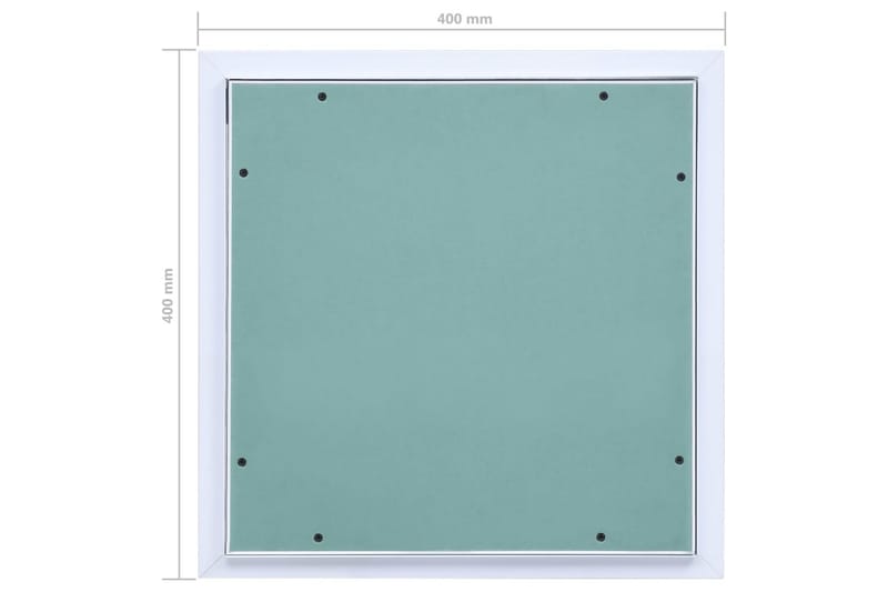 Inspektionslucka med aluminiumram och gipsskiva 400x400 mm - Fönsterluckor