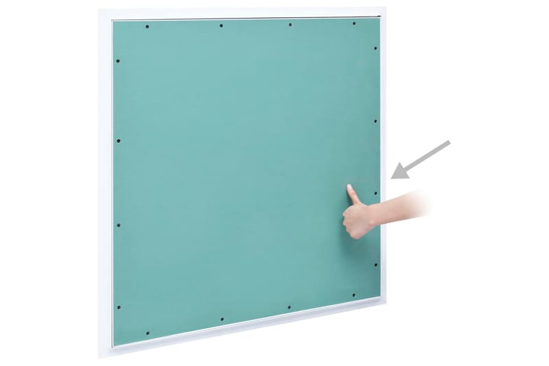 Inspektionslucka med aluminiumram och gipsskiva 500x500 mm - Hus & renovering - Bygg - Fönster - Fönstertillbehör - Fönsterluckor