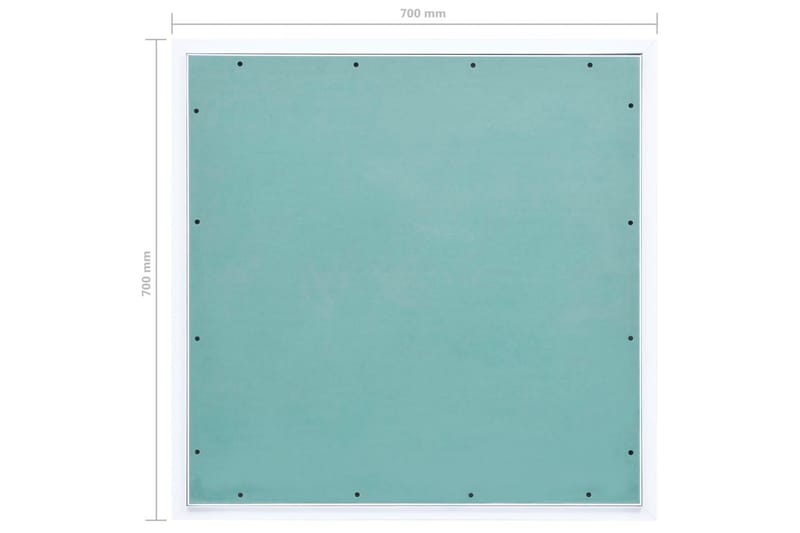 Inspektionslucka med aluminiumram och gipsskiva 700x700 mm - Hus & renovering - Bygg - Fönster - Fönstertillbehör - Fönsterluckor