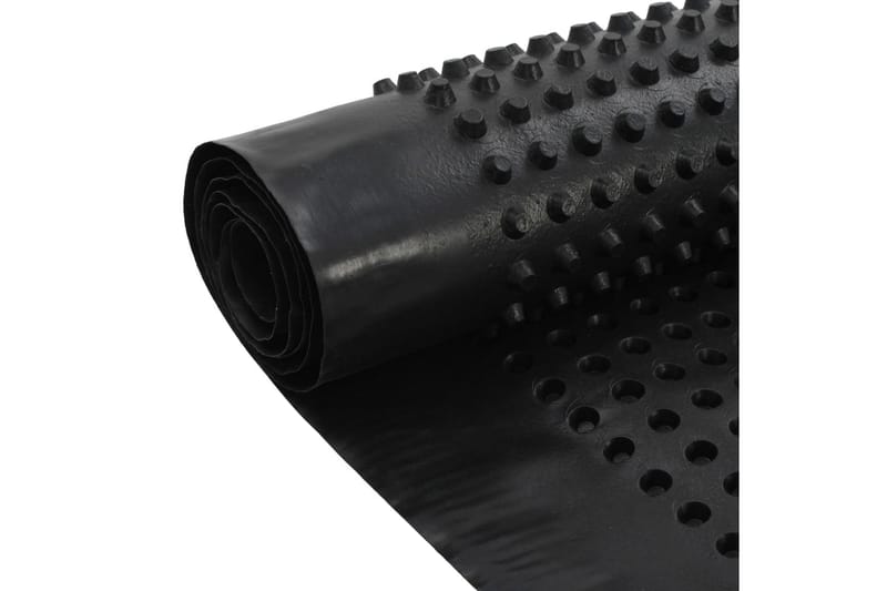 Fuktskyddsmatta präglad HDPE 400 g/m² 1x20 m - Hus & renovering - Bygg - Gjutning & husgrund