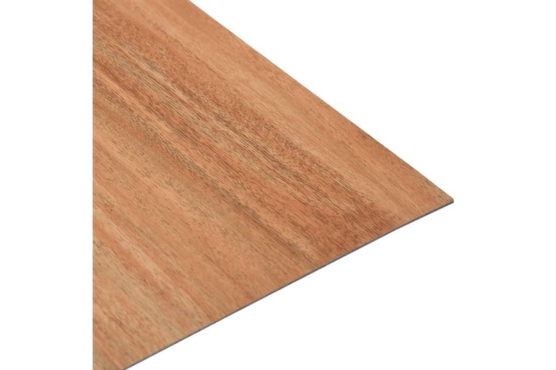 Självhäftande golvplankor 20 st PVC 1,86 m² ljus träfärg - Brun - Laminatgolv kök - Laminatgolv