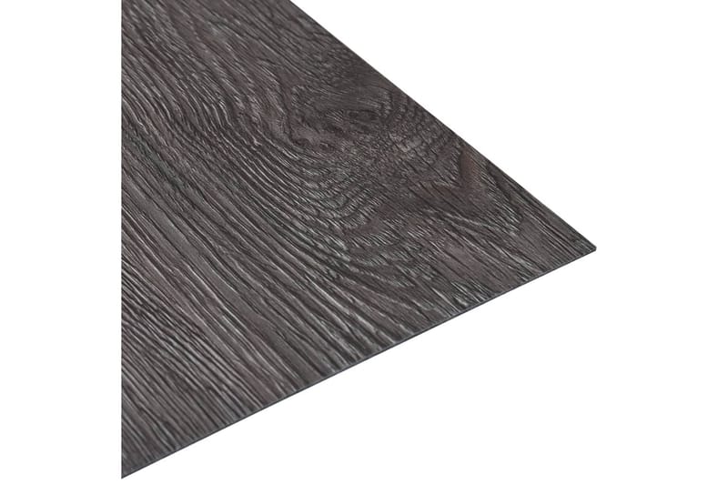 Självhäftande golvplankor 20 st PVC 1,86 m² brun - Brun - Laminatgolv kök - Laminatgolv