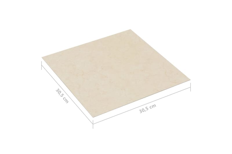 Självhäftande golvplankor 20 st PVC 1,86 m² beige - Beige - Hus & renovering - Bygg - Golv, vägg & tak - Golv - Laminatgolv