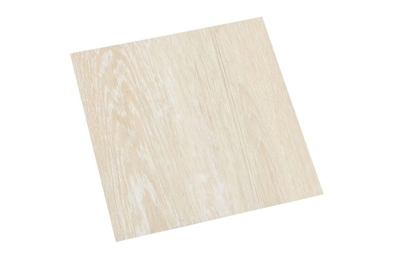 Självhäftande golvplankor 55 st PVC 5,11 m² beige - Beige - Trall balkong - Vinylgolv & plastgolv - Golvplattor & plasttrall