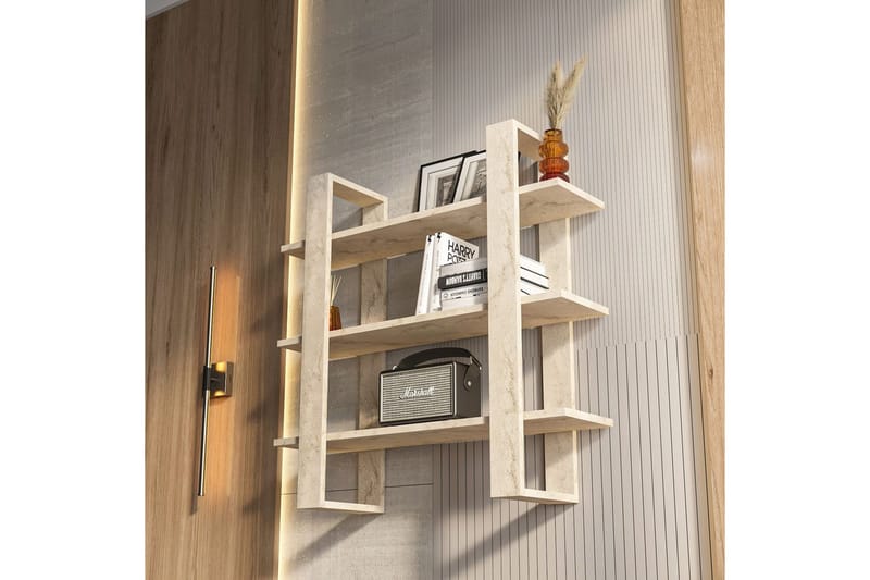 Draven Väggskiva 90x90 cm - Travertine - Hus & renovering - Bygg - Golv, vägg & tak - Golv & väggbeklädnad - Väggskivor