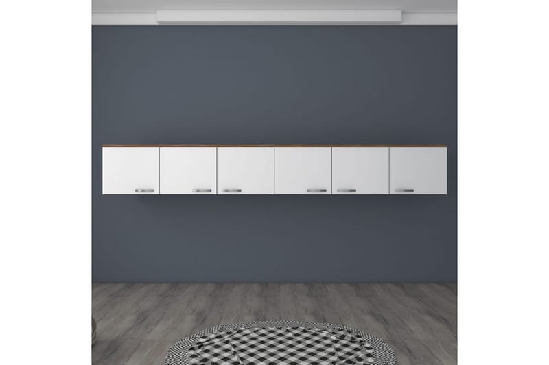 Ervon Väggskiva 243x243 cm - Valnöt/Vit - Hus & renovering - Bygg - Golv, vägg & tak - Golv & väggbeklädnad - Väggskivor