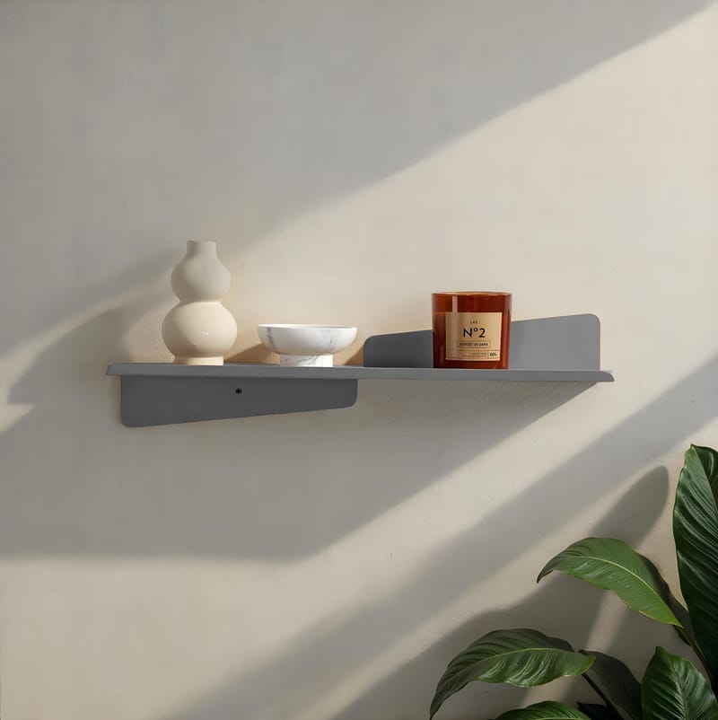 Jorricon Vägghylla 60 cm - Grå - Förvaring - Hylla - Vägghylla