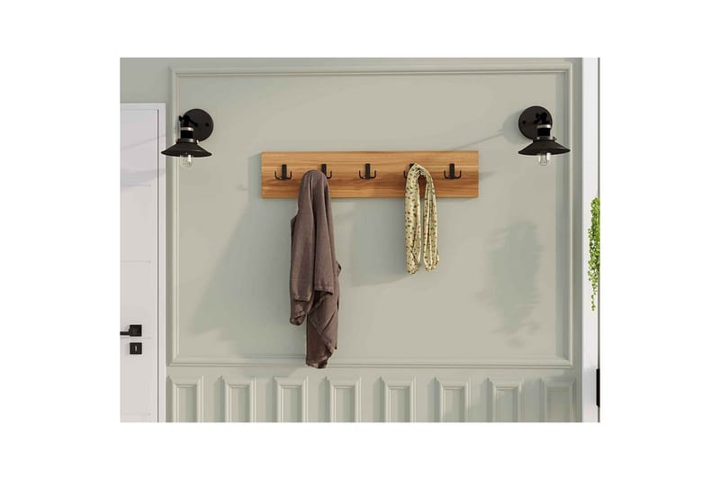 Kresto Väggskiva 80x80 cm - Valnöt - Hus & renovering - Bygg - Golv, vägg & tak - Golv & väggbeklädnad - Väggskivor