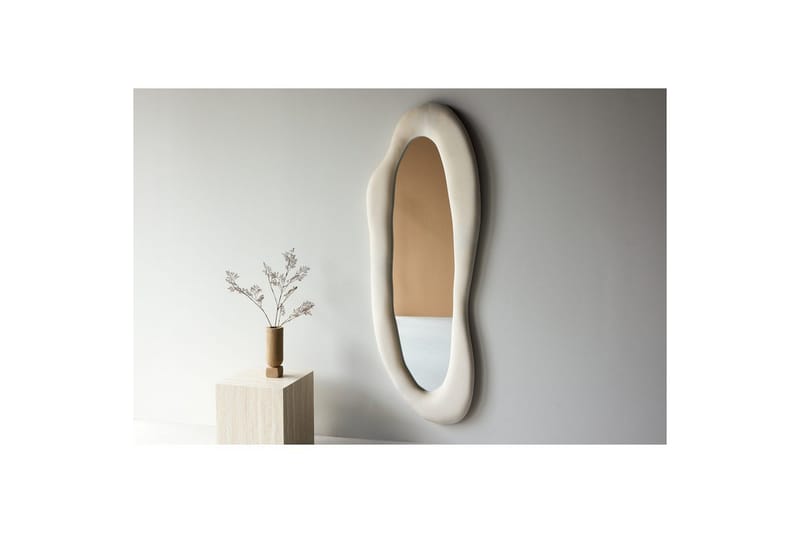 Louiseville Glaspanel - Beige - Inredning - Speglar - Väggspegel