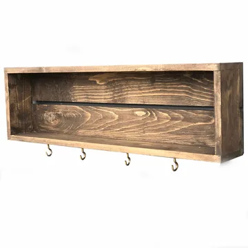 Orlind Dekorativ vägghylla 70x21x10 cm - trä - Hus & renovering - Bygg - Golv, vägg & tak - Golv & väggbeklädnad - Väggskivor