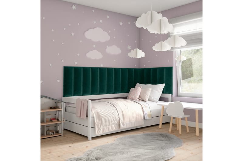 Quadratta Väggskiva 210x60 cm - Grön - Hus & renovering - Bygg - Golv, vägg & tak - Golv & väggbeklädnad - Väggskivor