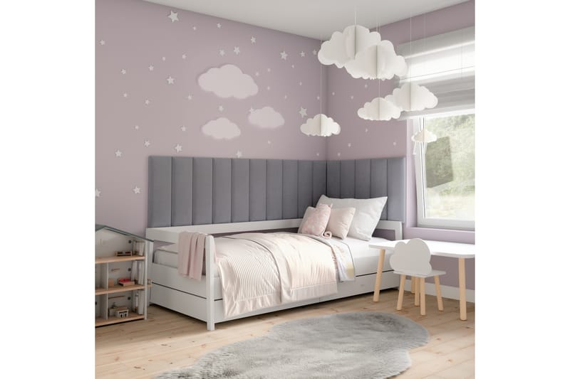 Quadratta Väggskiva 210x60 cm - Ljusgrå - Hus & renovering - Bygg - Golv, vägg & tak - Golv & väggbeklädnad - Väggskivor