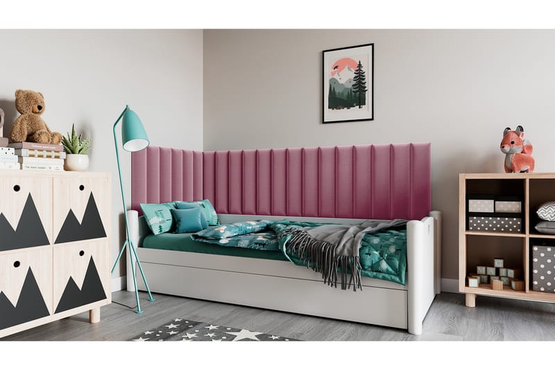 Quadratta Väggskiva 300x60 cm - Rosa - Hus & renovering - Bygg - Golv, vägg & tak - Golv & väggbeklädnad - Väggskivor