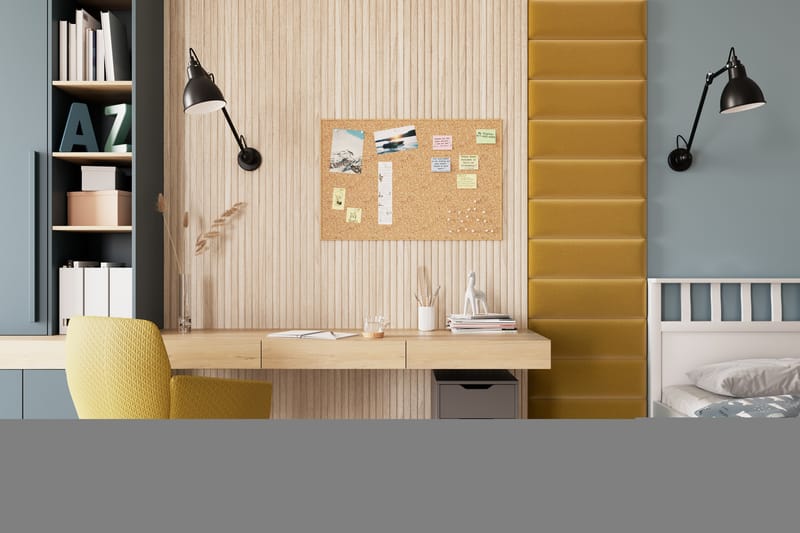Quadratta Väggskiva 50x240 cm - Guld - Hus & renovering - Bygg - Golv, vägg & tak - Golv & väggbeklädnad - Väggskivor