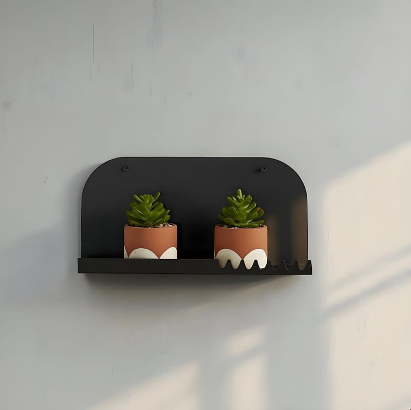 Serion Vägghylla 31 cm - Svart - Förvaring - Hylla - Vägghylla