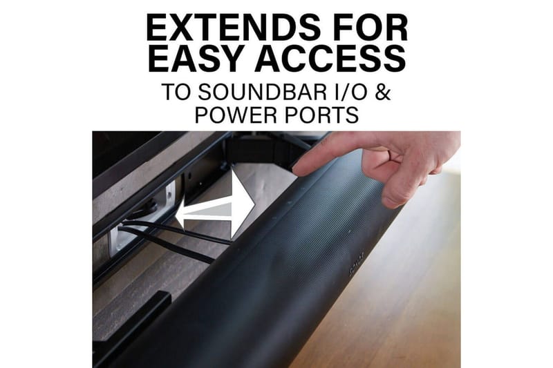 Väggfäste Sanus för Sonos Arc Soundbar - Vit - Hus & renovering - Bygg - Golv, vägg & tak - Golv & väggbeklädnad - Väggskivor