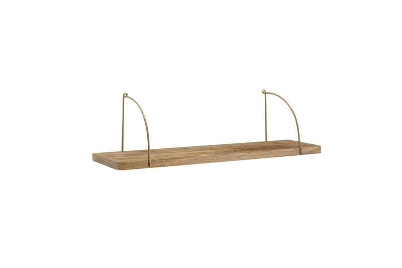 Vägghylla Wohnling massivt trä, metallhänghylla, industriell loftstil 60 cm - 60 cm - Hus & renovering - Bygg - Golv, vägg & tak - Golv & väggbeklädnad - Väggskivor