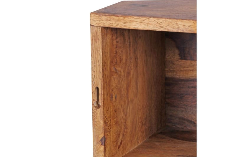 Vägghylla Wohnling Set med 4 massivt trä kub-optik väggmonterad modern - Förvaring - Hylla - Vägghylla