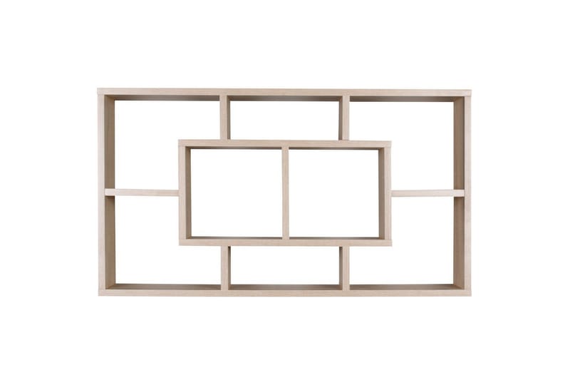Vägghylla Wohnling PAOLA melaminbelagd MDF, förvaringshylla, väggmonterad, modern stil Sonoma - Sonoma - Hus & renovering - Bygg - Golv, vägg & tak - Golv & väggbeklädnad - Väggskivor