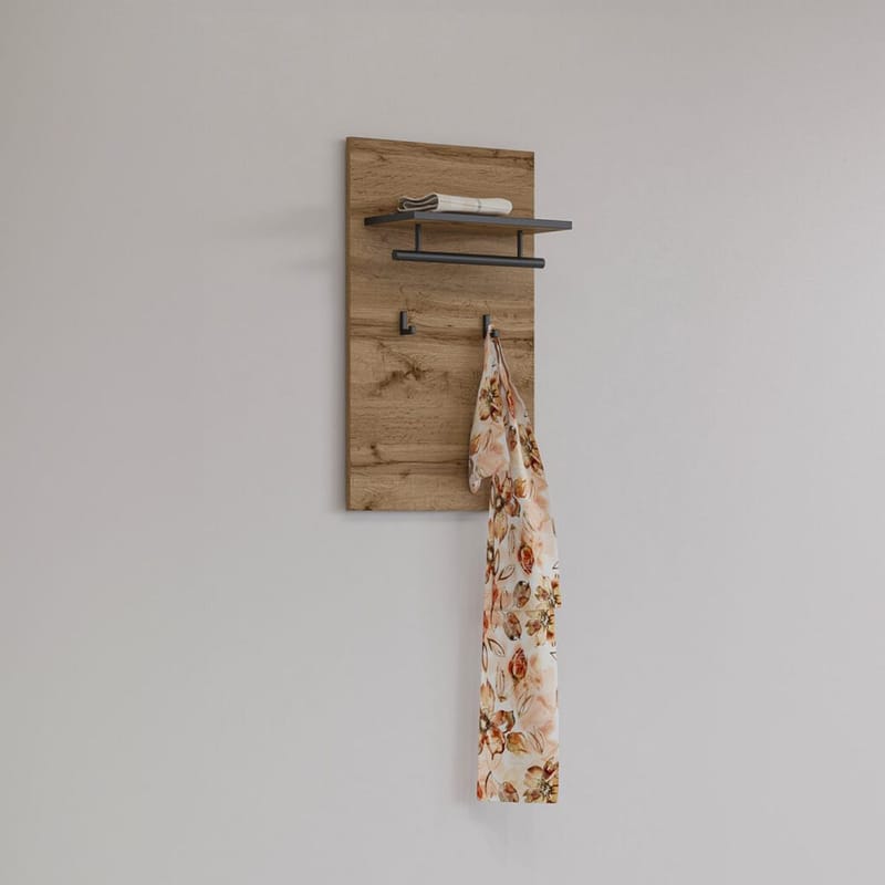 Väggpanel Kors med Krokar - Wotan Ek - Hus & renovering - Bygg - Golv, vägg & tak - Golv & väggbeklädnad - Väggskivor