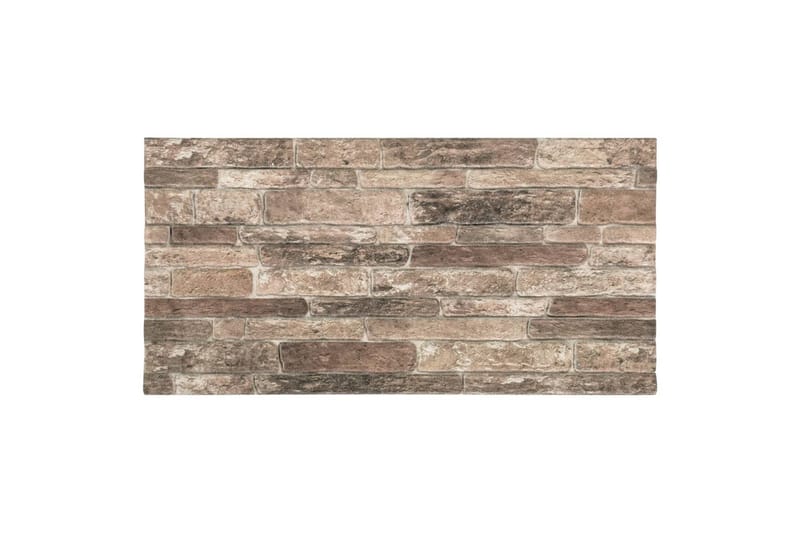 Väggpaneler 3D flerfärgat tegel 10 st EPS - Flerfärgad - Hus & renovering - Bygg - Golv, vägg & tak - Golv & väggbeklädnad - Väggpanel & panelskiva