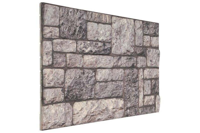 Väggpaneler 3D ljusgrått tegel 10 st EPS - Grå - Hus & renovering - Bygg - Golv, vägg & tak - Golv & väggbeklädnad - Väggpanel & panelskiva