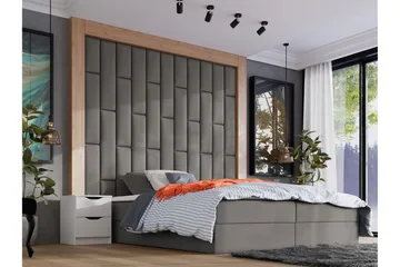 Zaratuz Väggpanel 20x80 cm Grey - Hus & renovering - Bygg - Golv, vägg & tak - Golv & väggbeklädnad - Väggpanel & panelskiva