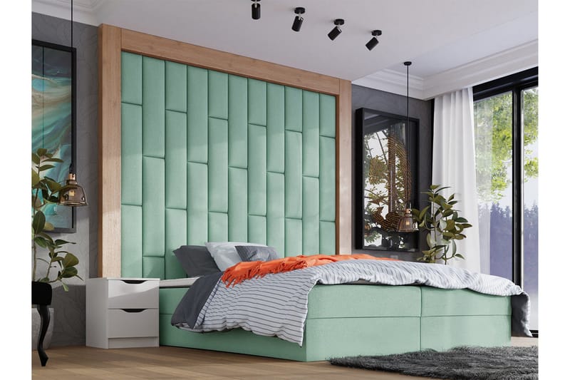 Zaratuz Väggpanel 20x80 cm Light green - Hus & renovering - Bygg - Golv, vägg & tak - Golv & väggbeklädnad - Väggpanel & panelskiva