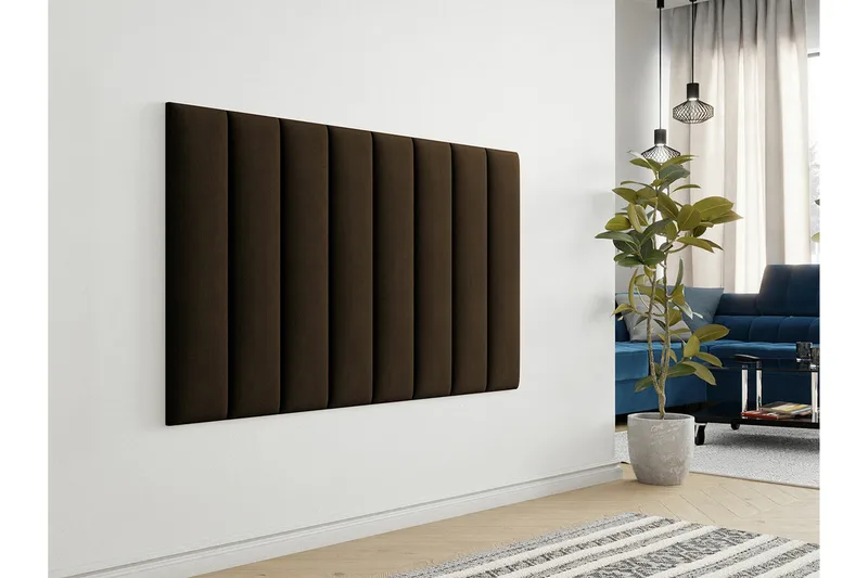 Zaratuz Väggpanel 20x80 cm - Mörkbrun - Hus & renovering - Bygg - Golv, vägg & tak - Golv & väggbeklädnad - Väggpanel & panelskiva