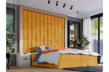 Zaratuz Väggpanel 20x80 cm Mustard yellow - Hus & renovering - Bygg - Golv, vägg & tak - Golv & väggbeklädnad - Väggpanel & panelskiva
