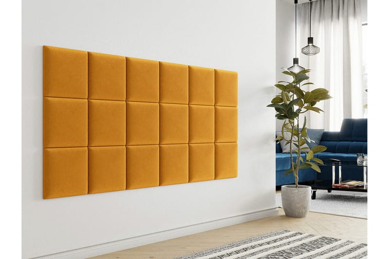 Zaratuz Väggpanel 30x30 cm Dark yellow - Hus & renovering - Bygg - Golv, vägg & tak - Golv & väggbeklädnad - Väggpanel & panelskiva