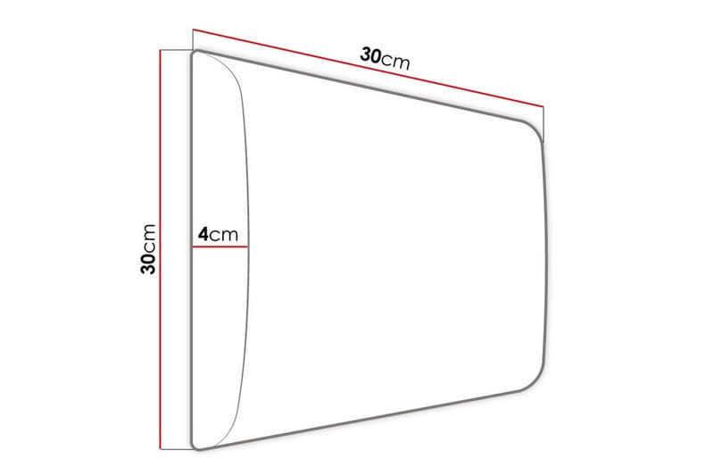 Zaratuz Väggpanel 30x30 cm - Mörkbrun - Hus & renovering - Bygg - Golv, vägg & tak - Golv & väggbeklädnad - Väggpanel & panelskiva