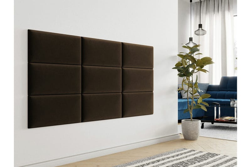 Zaratuz Väggpanel 30x60 cm - Mörkbrun - Hus & renovering - Bygg - Golv, vägg & tak - Golv & väggbeklädnad - Väggpanel & panelskiva