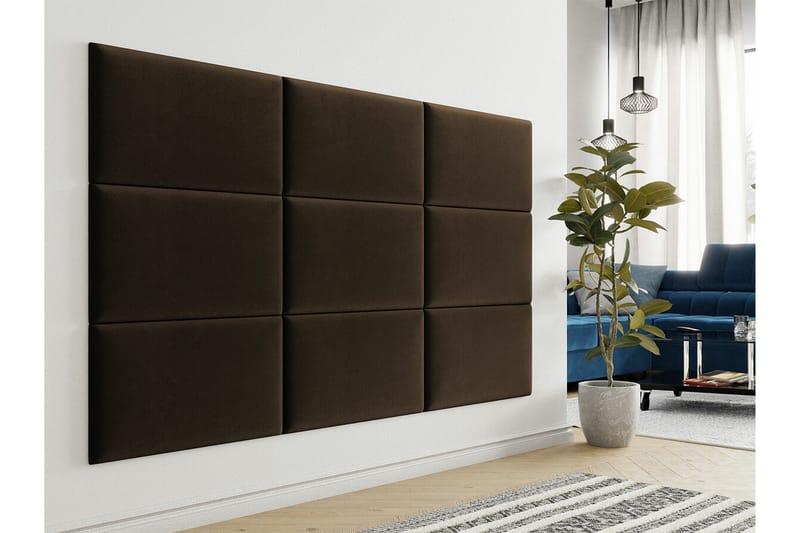 Zaratuz Väggpanel 40x70 cm - Mörkbrun - Hus & renovering - Bygg - Golv, vägg & tak - Golv & väggbeklädnad - Väggpanel & panelskiva