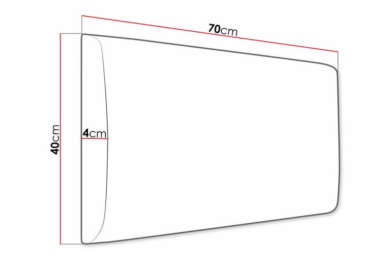 Zaratuz Väggpanel 40x70 cm - Mörkbrun - Hus & renovering - Bygg - Golv, vägg & tak - Golv & väggbeklädnad - Väggpanel & panelskiva