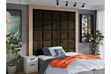 Zaratuz Väggpanel 42x42 cm - Brun - Hus & renovering - Bygg - Golv, vägg & tak - Golv & väggbeklädnad - Väggpanel & panelskiva