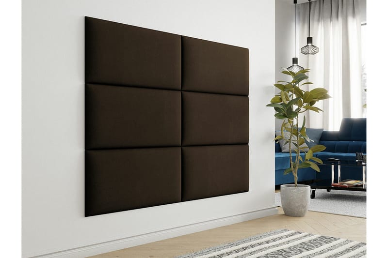 Zaratuz Väggpanel 42x84 cm - Brun - Hus & renovering - Bygg - Golv, vägg & tak - Golv & väggbeklädnad - Väggpanel & panelskiva