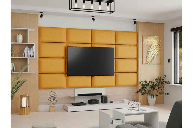 Zaratuz Väggpanel 42x84 cm Yellow - Hus & renovering - Bygg - Golv, vägg & tak - Golv & väggbeklädnad - Väggpanel & panelskiva