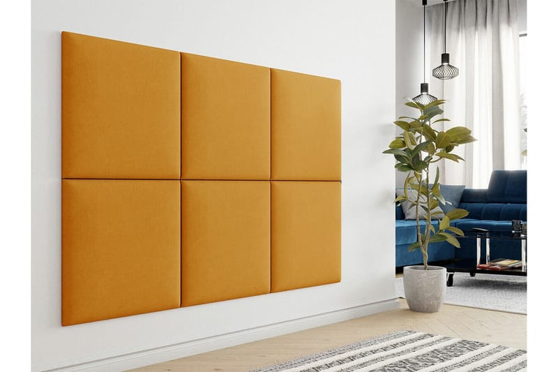 Zaratuz Väggpanel 60x60 cm Dark yellow - Hus & renovering - Bygg - Golv, vägg & tak - Golv & väggbeklädnad - Väggpanel & panelskiva