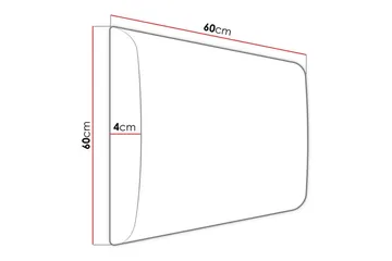 Zaratuz Väggpanel 60x60 cm - Mörkbrun - Hus & renovering - Bygg - Golv, vägg & tak - Golv & väggbeklädnad - Väggpanel & panelskiva
