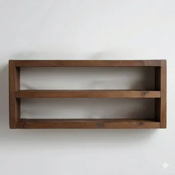 Varnor Dekorativ vägghylla 40x20x7 cm - Trä - Hus & renovering - Bygg - Golv, vägg & tak - Golv & väggbeklädnad - Väggskivor