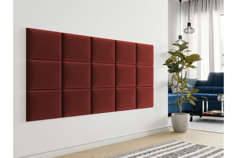 Zaratuz Väggpanel 30x40 cm - Röd - Väggpanel & panelskiva