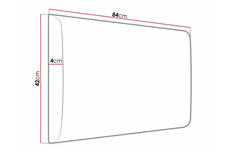 Zaratuz Väggpanel 42x84 cm - Väggpanel & panelskiva