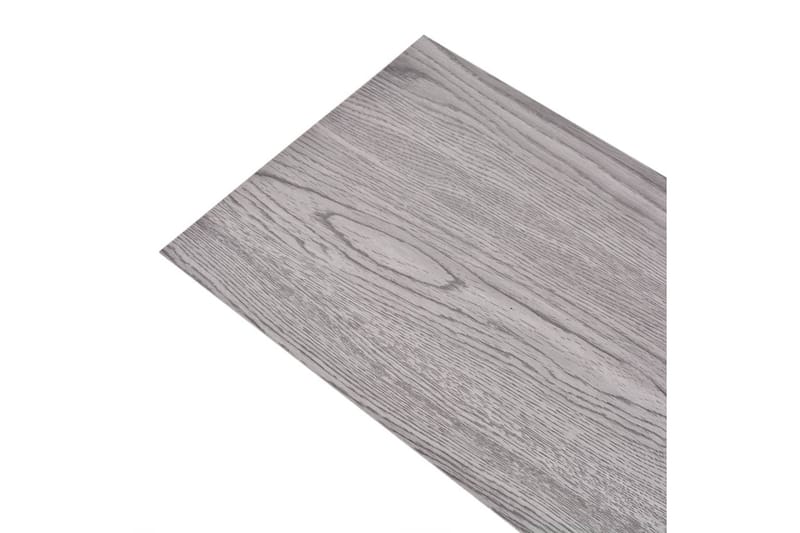 Golvbrädor PVC 4,46 m² 3 mm mörkgrå - Grå - Trall balkong - Vinylgolv & plastgolv - Golvplattor & plasttrall